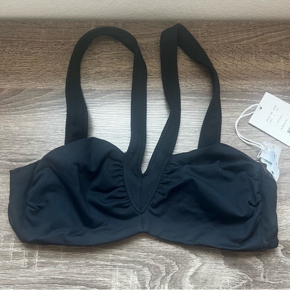 Andie Swim x Demi Moore The Monaco Top in Black Size: S, NWT - Picture 3 of 9
